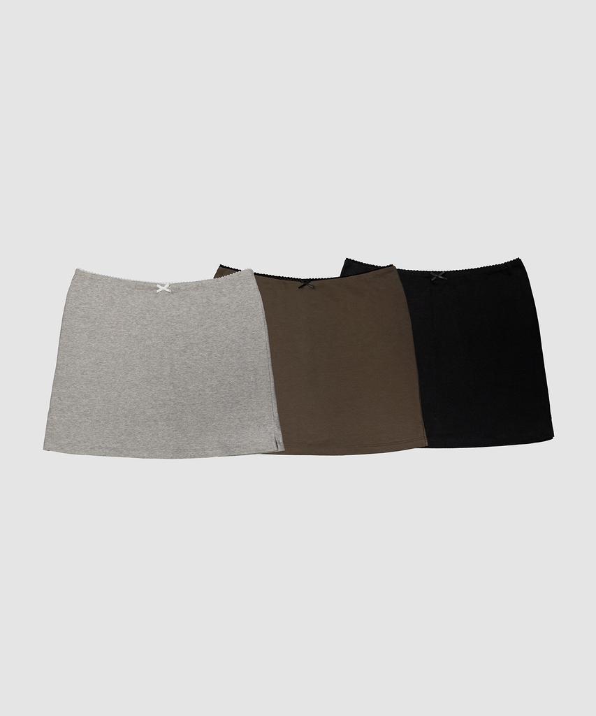Dear Stalker D. Basic Inner Pants Mini Skirt - 3 Color