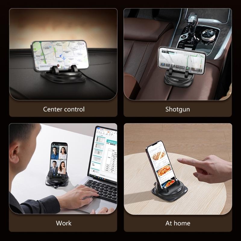 Dashboard Car Phone Holder Universal Upgraded Reusable Phone Mount Antislip Pad