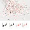 Playing Card Slices Charms for Resin  Slime Making Pieces Sticker for DIY Crafts Nail Art Cellphone Decor