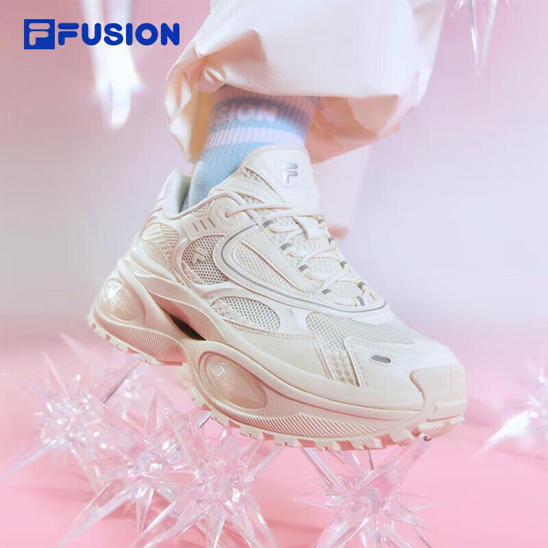 Fila Fusion BIANCO Women's Thick-Soled Running & Casual Shoes
