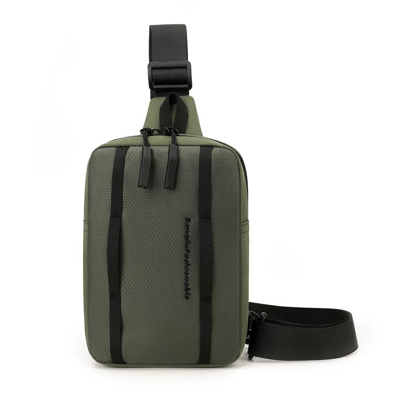 Men's Chest Bag Crossbody Bag Water-repellent Shoulder Bag Lightweight Sports Mobile Phone Bag