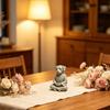 3D-gedruckte meditierende Hundestatue, Niedliche Zen-Welpen-Skulptur, Retro-Schreibtischdekoration für Zuhause & Büro, Einzigartiges Geschenk für Hundeliebhaber