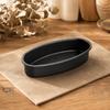 Baking Tool Oval Shape Cake Pan Black Loaf Pans Convenient Bread Pan  For Baking