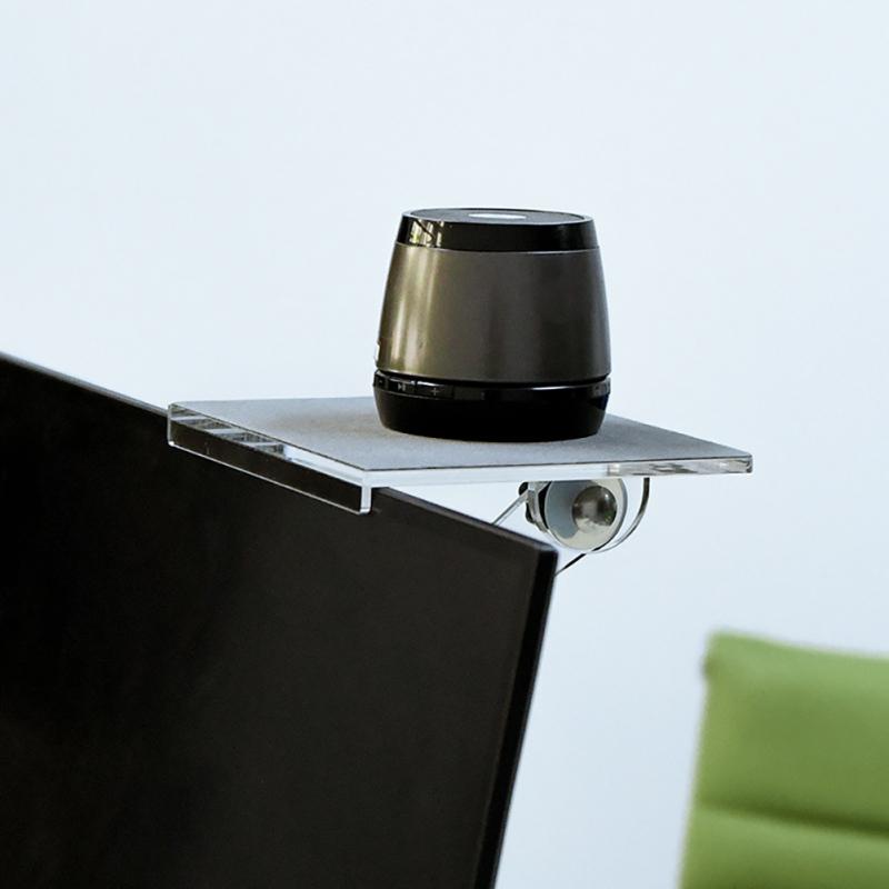 Smart Tv Set-top Box Rack Bracket Monitor Top Router Storage Shelf Bottom Angle Adjustable Mount
