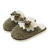 Couple Winter Cotton Slippers Autumn and Winter 2025 New Indoor Home Non-slip Soft Bottom Plush Cotton Drag