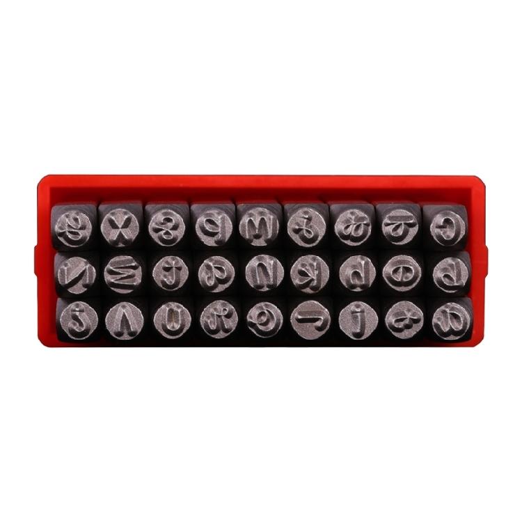 Professional Steel Letter Number Punches 3mm Leather Stamper Embossing Tool For Jewelry Making Leather Crafting Project
