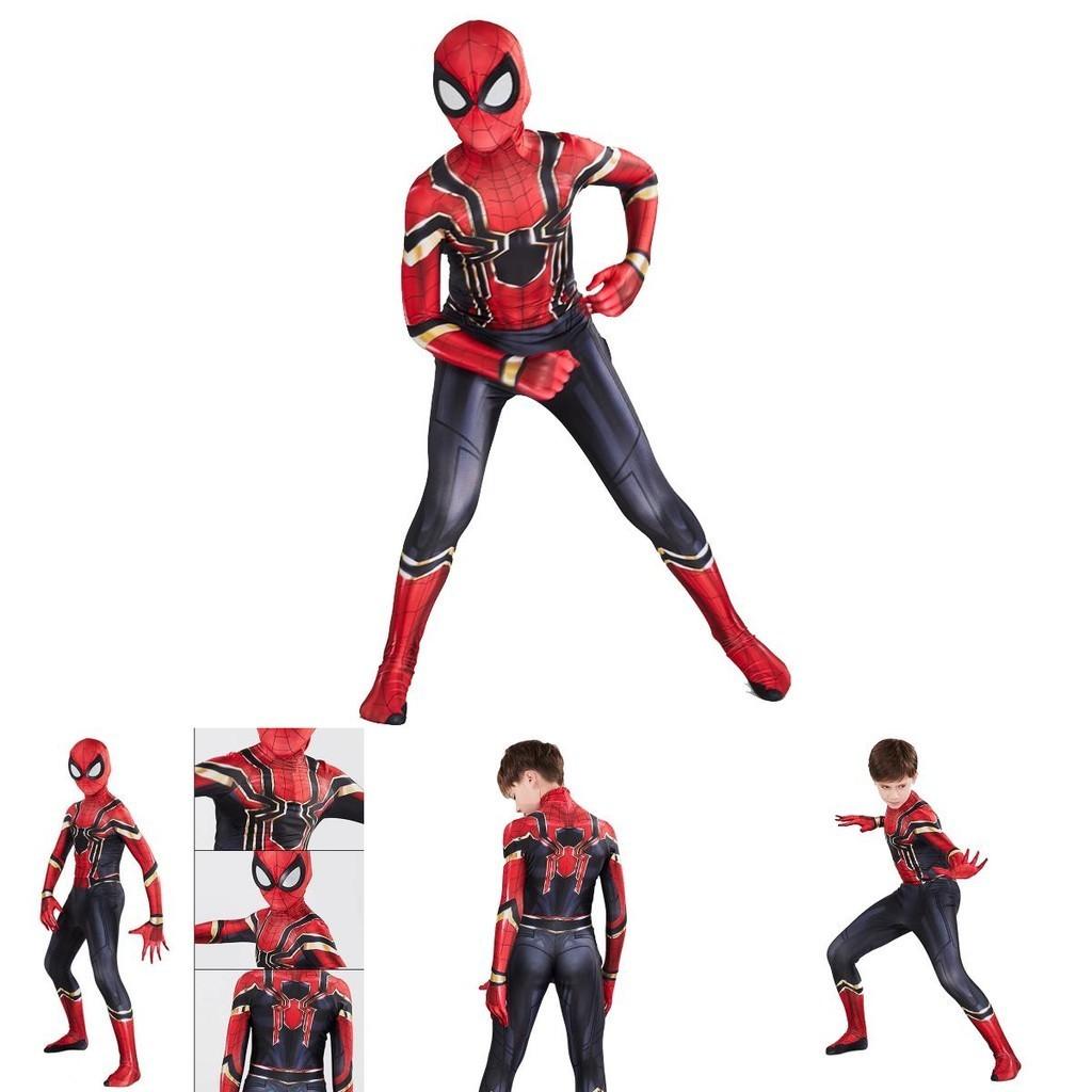 Iron Spiderman Anzug Superheldenkostüm Cosplay Jumpsuit Mit Exquisiter Verarbeitung