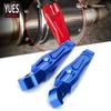 Moto Accessories CNC Rear Passenger Foot Rests Pegs Footrests For YAMAHA NMAX155 Nmax 155 125 2015 2016 2017 2018