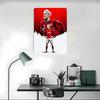 United Football Player Tinplate Poster Customized Wall Art Vintage Metal Signs Retro Tin Plaque for Living Room Decorations Home