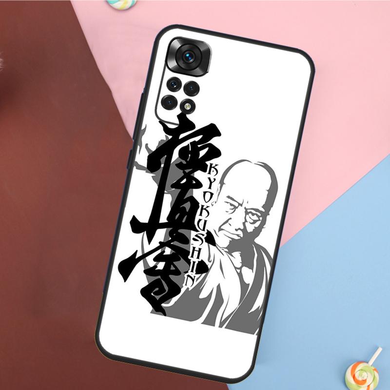 Oyama Kyokushin Karate Cover For Xiaomi Redmi Note 14 13 12 9 10 11 Pro 9S 10S 11S 12S Redmi 14C 10C 12C 13C Case