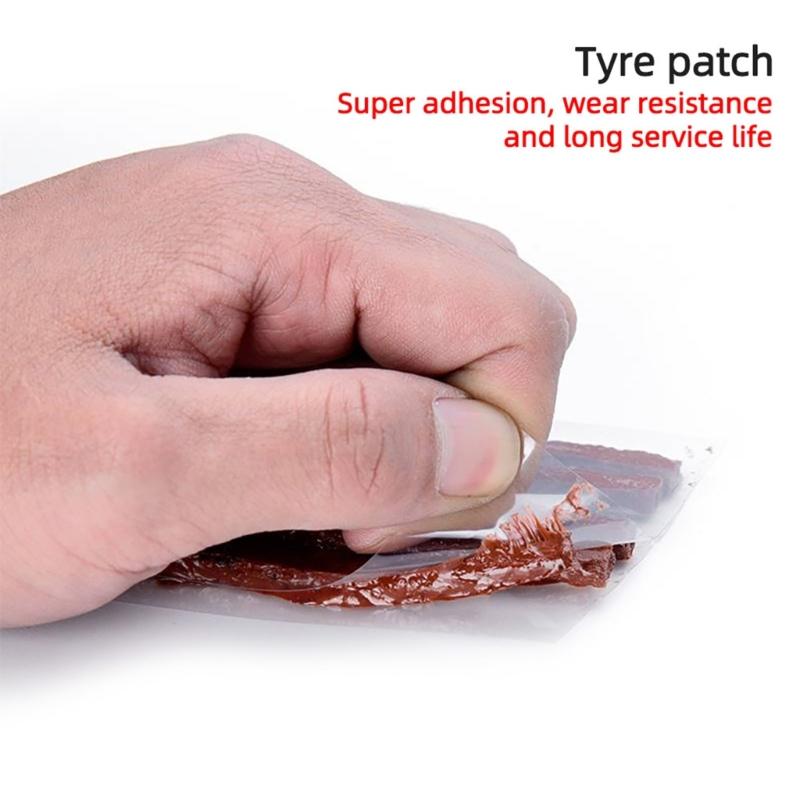 Auto Tire Repair Set Puncture Repair Tool Car Motorcycle Bike Heavy Duty Tubeless Tire Repair Kit Rivets Tool Set