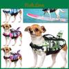 Convenient Dog Life Vest With Back Rescue Handle Reliable Pet Safety Gear