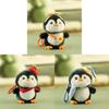 Penguin Plush Toy Keychain With Pp Cotton Filling For Kids And Teens Gift