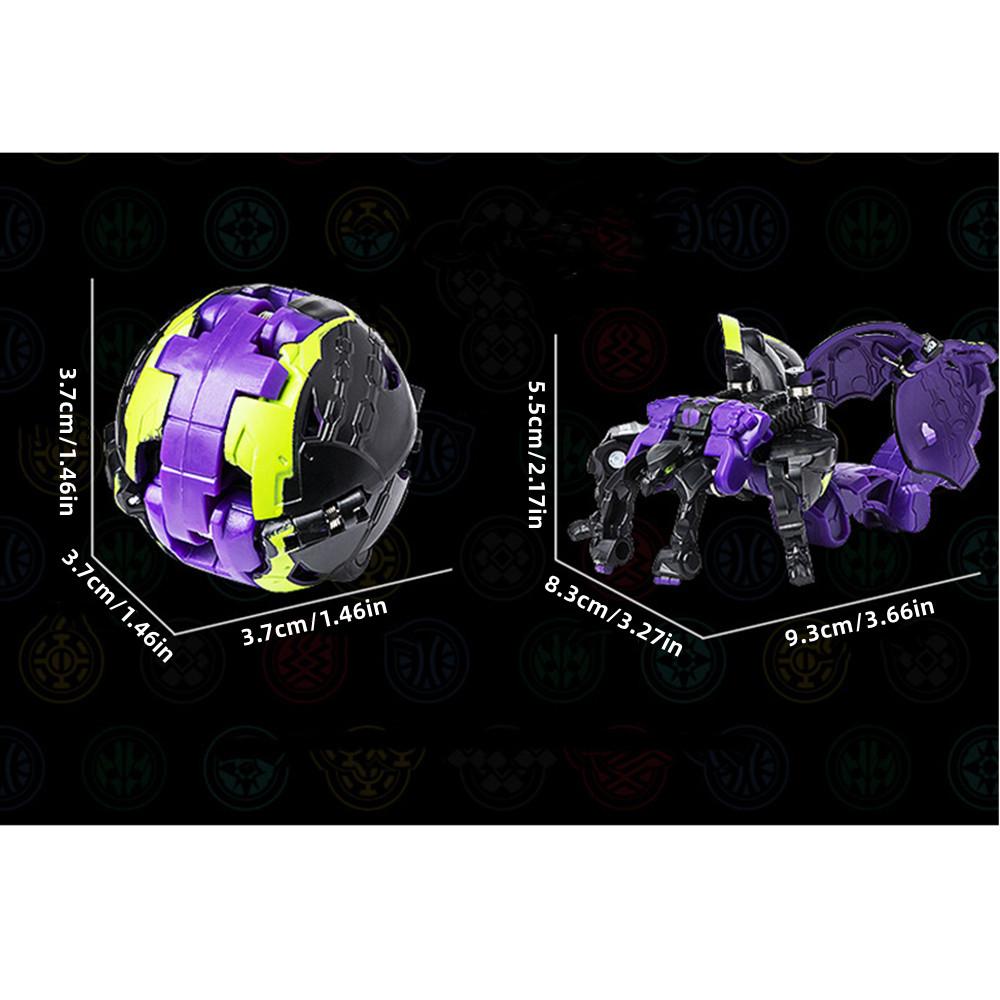 3.7cm Deformed Egg Hyper Dragonoid Battle GameToy