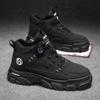 High-top Martin Boots Men's Shoes Autumn New Tooling Shoes Men's Trendy Versatile Platform Sports Shoes Casual Short Boots