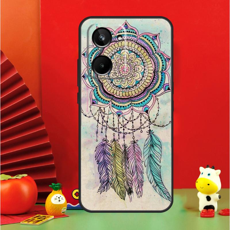 Dreamcatcher For Realme 11 10 9 12 Pro Plus C67 C55 C53 C51 C31 C35 C33 C30 C21Y C25s GT Neo 6 GT5 Case
