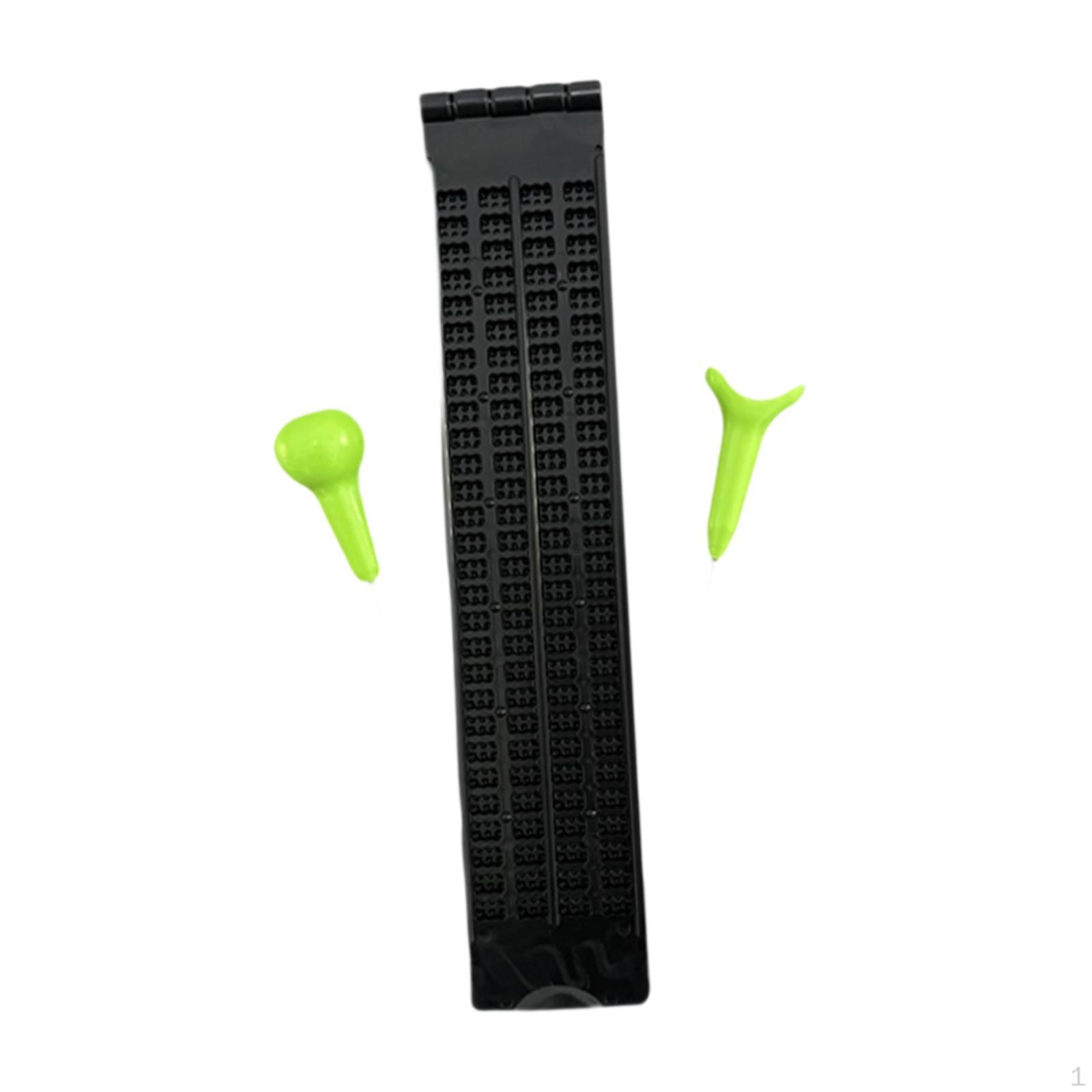 

Брайлевская письменная доска, Инструмент для изучения брайля, Образовательный портативный с инструментом, Учебные принадлежности