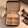 Portable Charming Style Jewelry Box - Small-Size Organizer for Necklaces, Rings, Earrings & Accessories with Anti-Oxidation Function