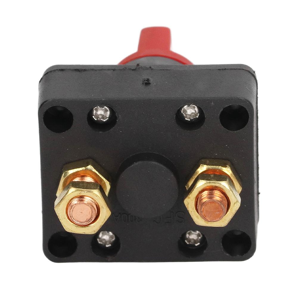 Battery Disconnect Switch ABS Insulation Case Copper Plated Inner Stud Large Current Battery Master