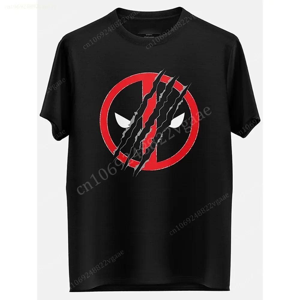 2025 New Deadpool T-Shirt X-Men Anime Graphic Print One-Piece Baseball Jacket Men's Casual Fall/Winter Top