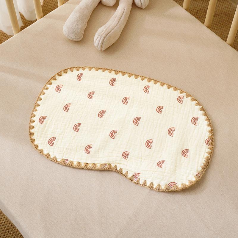 

Подушка-облачко для новорожденного из хлопковой марли, детская подушка, подушка-облачко для новорожденного, отрыжка, марлевая подушка-облачко против срыгивания молока