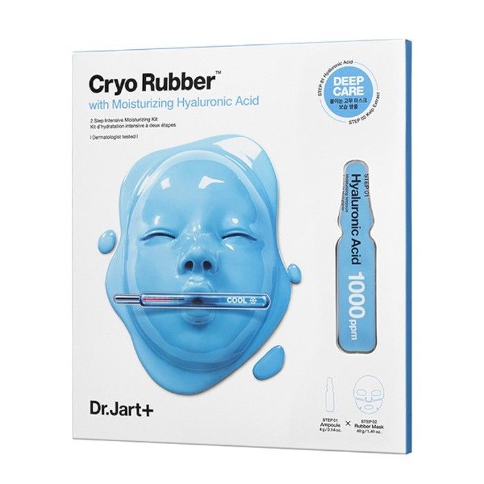 Masque Facial - Dr.Jart+ - Cryo Rubber - Acide Hyaluronique - Vegan - Tous Types De Peau