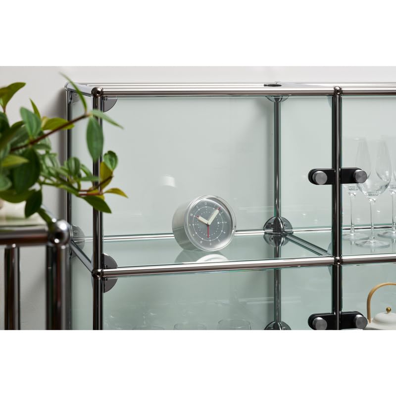 Lemnos Alarm Clock, Analog, Ento Aluminum, Luminous, ENTO NTL25-02 AL Lemnos