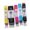 Ink Cartridge ABS Printer Cartridge with Ink for PIXMA IP3600 IP4600 IP4700 MX860 Printer BK BK C M Y