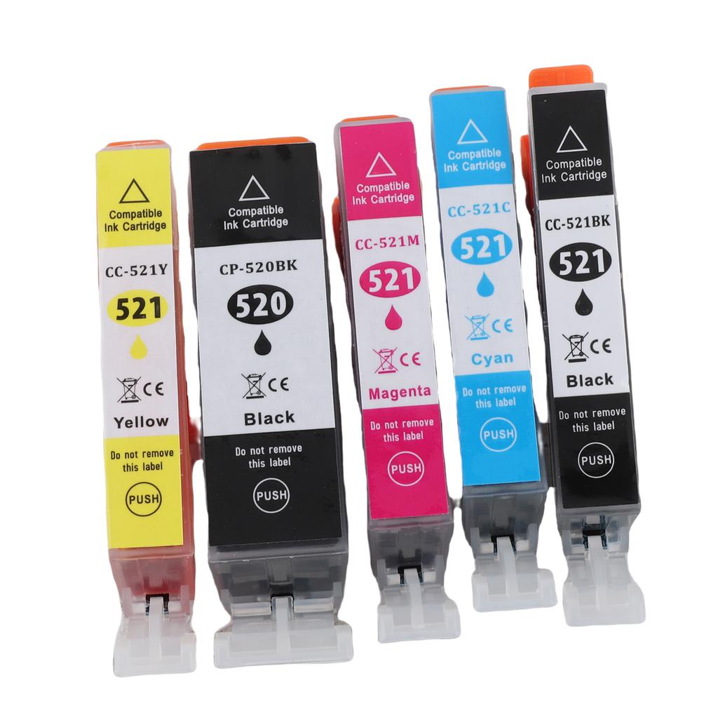 Ink Cartridge ABS Printer Cartridge with Ink for PIXMA IP3600 IP4600 IP4700 MX860 Printer BK BK C M Y