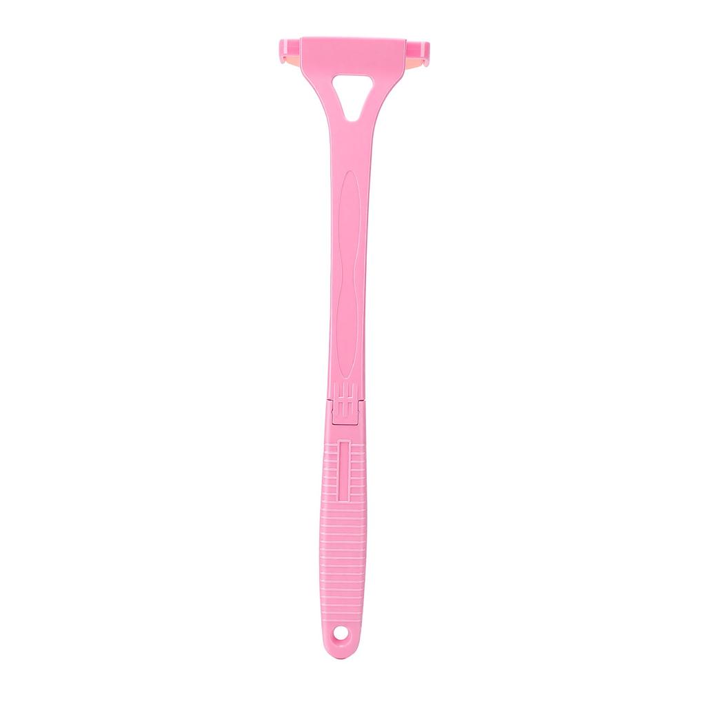 Foldable Ice Roller Long Handle Body Face Roller Handheld Hot Cold Dual Use Pink