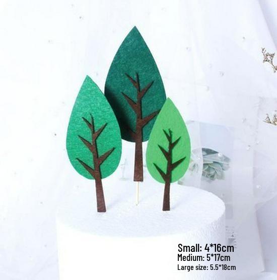 Boar Bear Cake Topper Set for Children's Day Birthday Celebrations