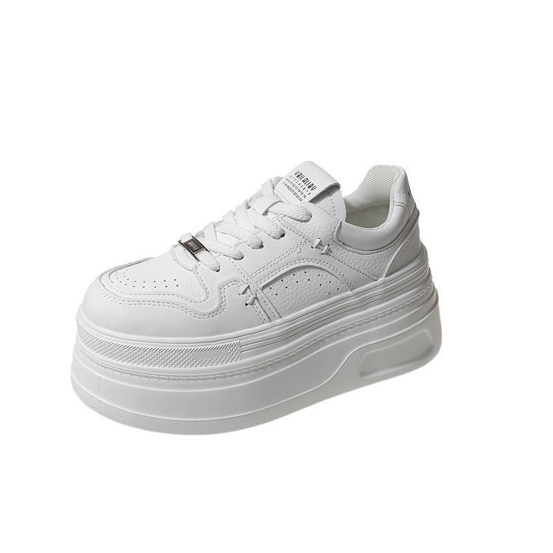 Height-increasing little white shoes women's autumn new thick baseplate shoes versatile small casual sports shoes