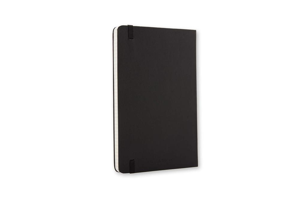 Moleskine Classic Notebook, Hardcover, Grid, Large Size (13cm X 21cm), Black, QP061