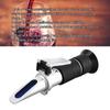 Portable Refractometer Liquor Brewing Alcohol Concentration Detector for Household Handheld 0-32 Fruit Sugar Meter Refractometer