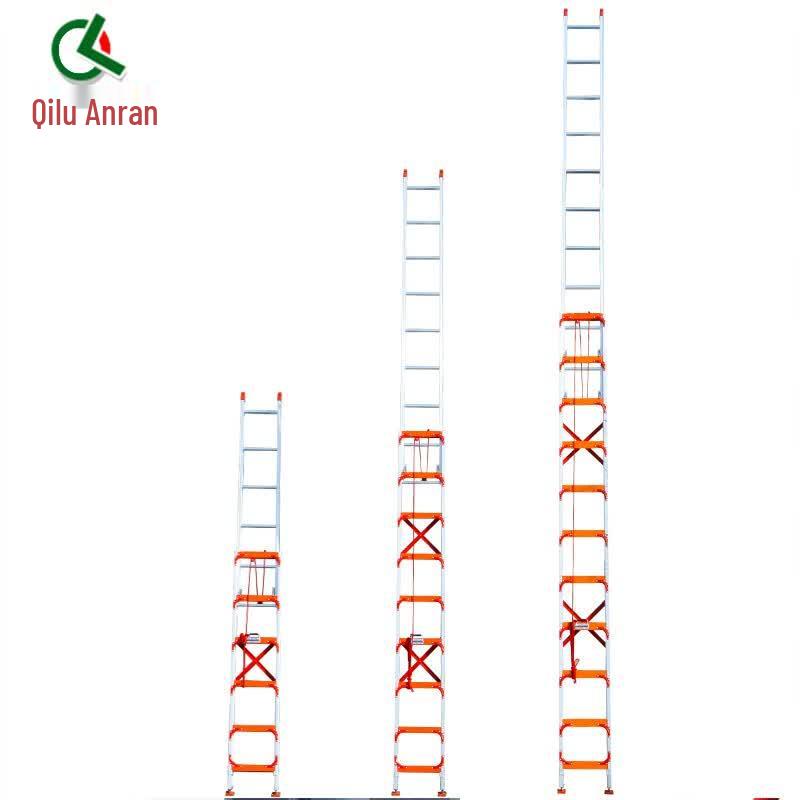 Qilu Anran Aluminum Telescopic Straight Ladder