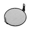 6.3\\\\\\\" Retro Motorcycle Grill Diamond Side Mount Headlight Cover Mask Cafe Racer