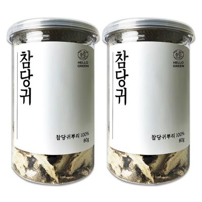 Hello Green Domestic Angelica Root, 80g, 2 Pieces