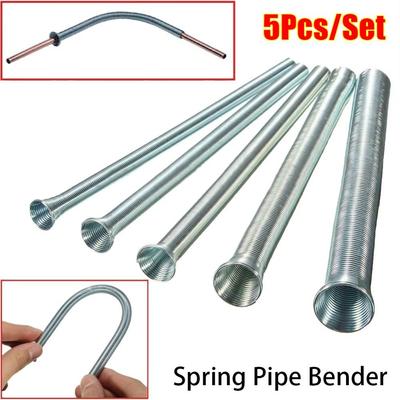 5Pcs/Set Hand Tool Spring Pipe Benders Air Condition Pipe Bending Tool New Tube Bender