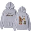 Hoodie Pullover Street Wear Unisex Y2K Street Fashion Autumn Winter Plushed Brand Women's Sweater Loose Comfortable Pullover Clothing