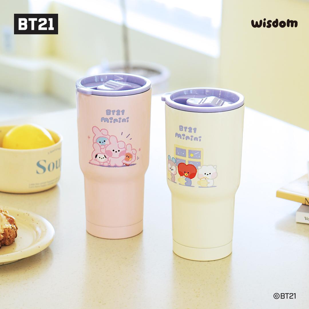 

Стакан BT21 из нержавеющей стали для сохранения тепла и прохлады в кемпинге, 580 мл