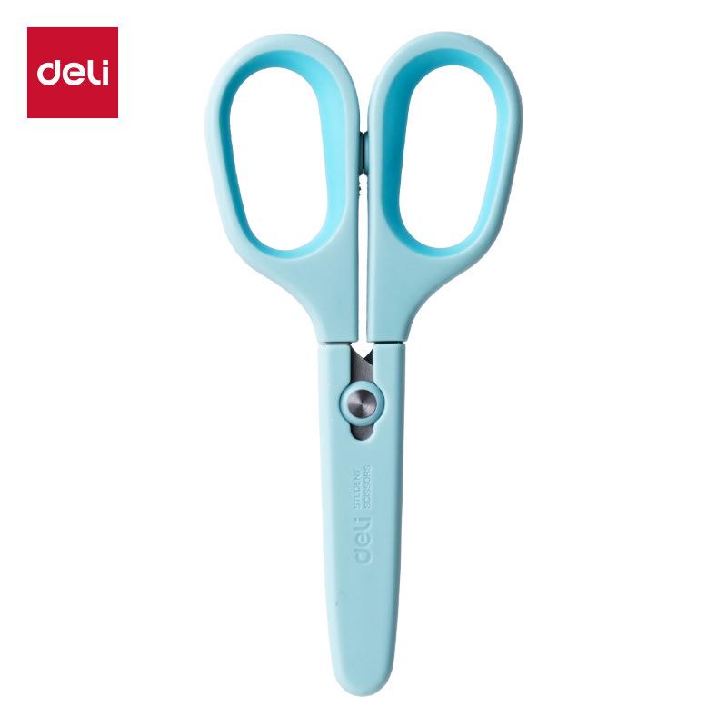 Deli 6073 Children s Round-Tip Safety Scissors for Crafts and Students