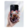 Uśmiechnięta Salamandra Przezroczyste Etui Na Telefon Dla Iphone 17 Air 16 Pro Max 15 Pro 14 Plus 17E 16E 11 13 12 Mini Etui Pokrowce Fundas Cell TP