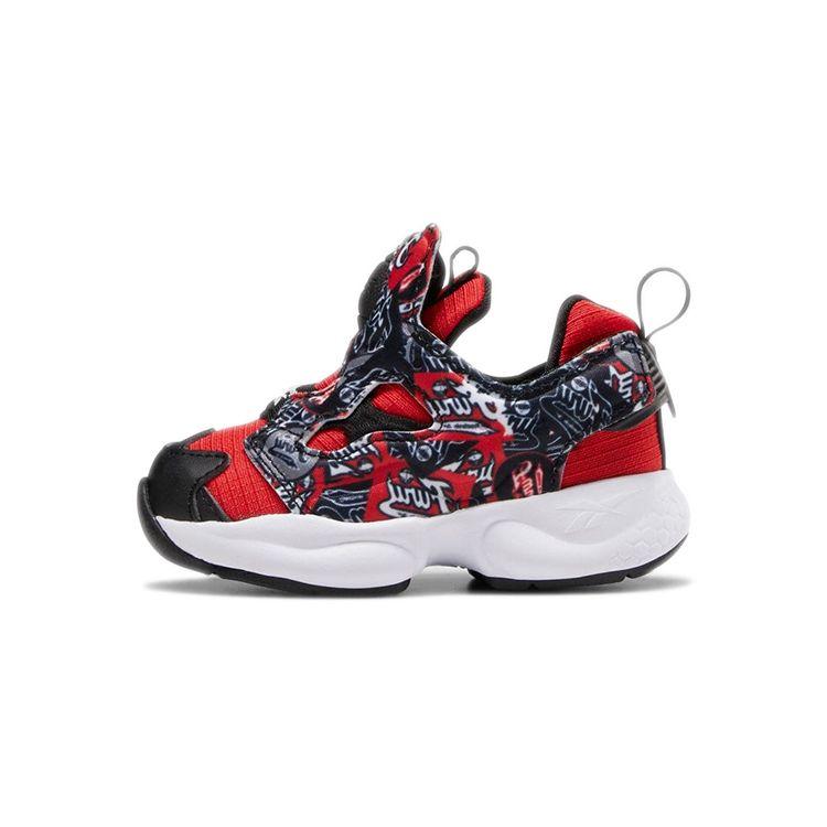 

Reebok InstaPump Fury Toddler Graffiti - Primal Red Baby Sneakers Black White EG2440 22