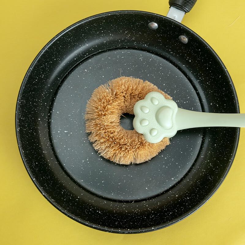 Coconut Palm Long Handle Kitchen Brush