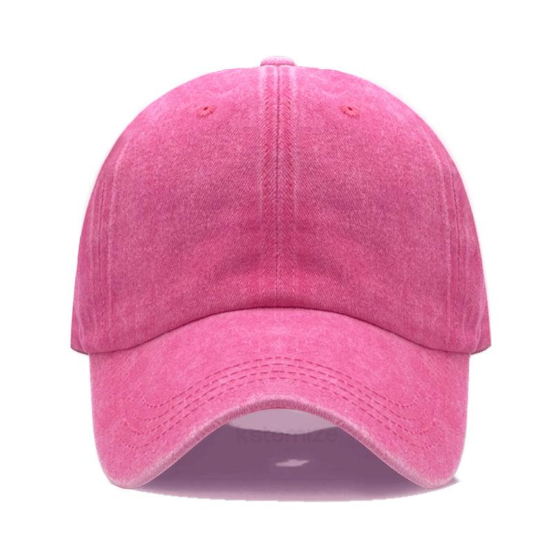 Personalized Custom Baseball Cap Embroidery Bicolor Letter Dad Hat Soft Washed Cotton Fashion Caps Men Women