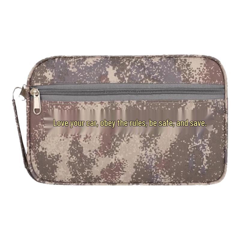 Urban Camo Driving Document Organizer
