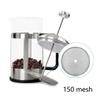 Stainless Steel French Press Filter Screens Reusable Fine Mesh For Home Coffee Brewing