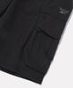 REEBOK Nylon Cargo Bermuda Shorts - Black