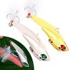 23g/16g/11g Cuillère Leurre de Pêche Métallique Œil 3D Vibres Leurre Dur Spinner Leurres pour Bass Convient pour Eau Douce Eau Salée