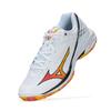 Mizuno Wave Claw 3 Wide White Orange Unisex Sneakers 71GA244335